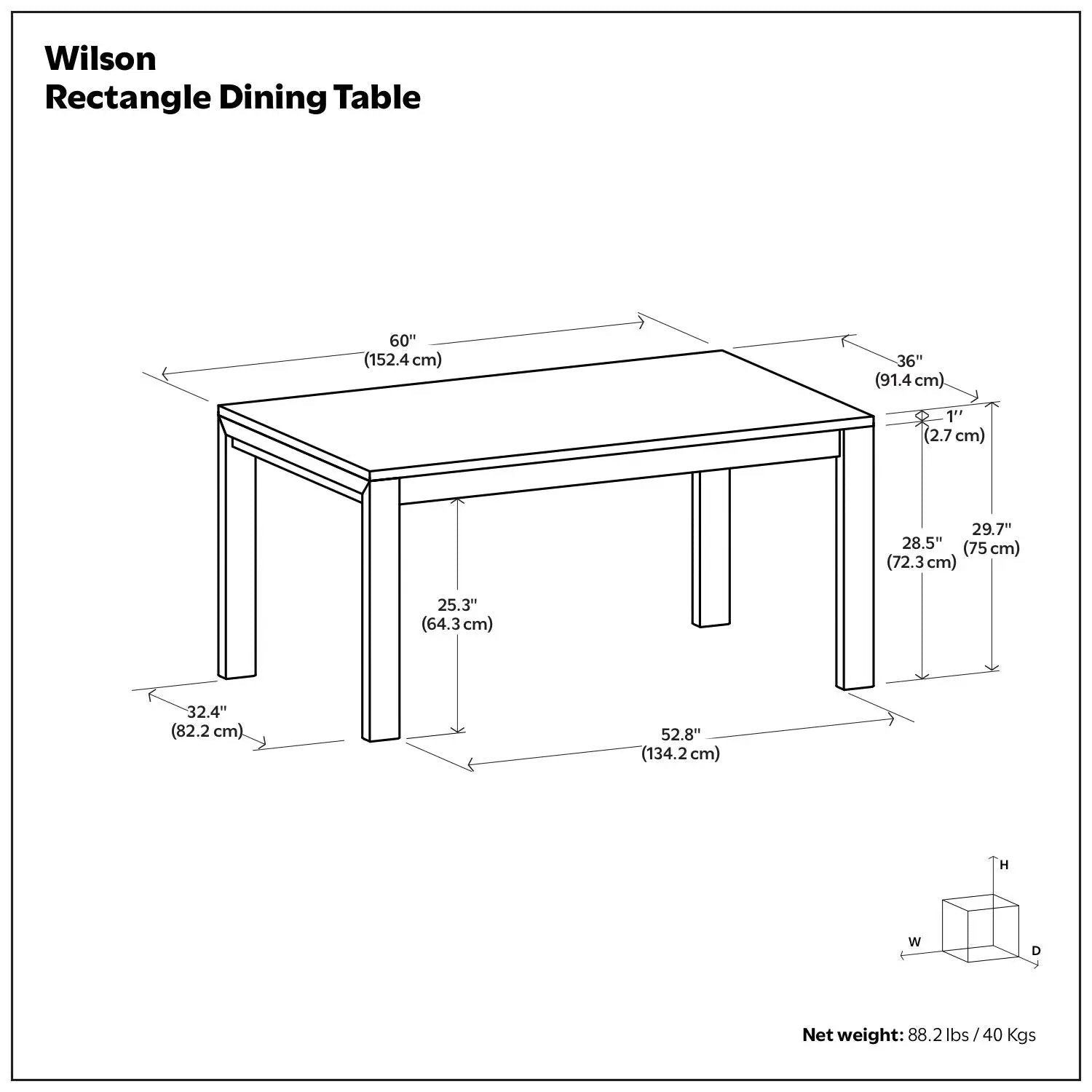 Wilson - Handcrafted Dining Table by HouseOfZazla