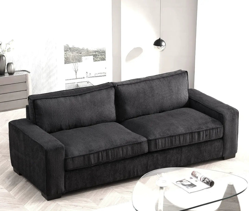 Luxe - Sofa With Sleek Design, Spacious And Comfortable 3 Seater Couch by HouseOfZazla
