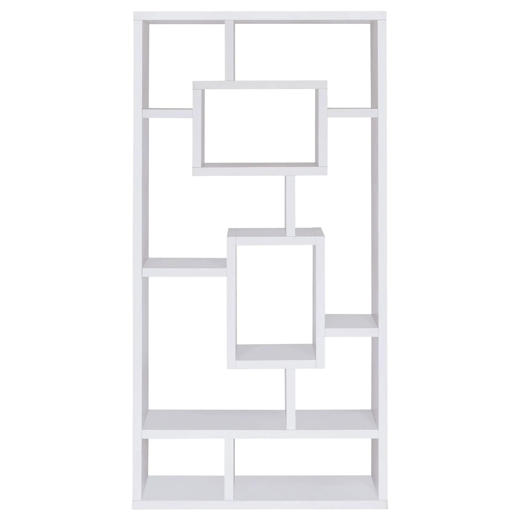 Corey 71-inch 8-shelf Bookshelf White by Unique Piece Furniture