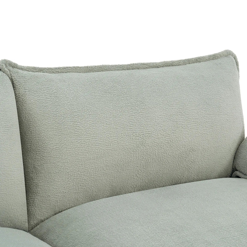 Modern Sofa Set With Double Layer Cushion And Side Storage Pockets by HouseOfZazla