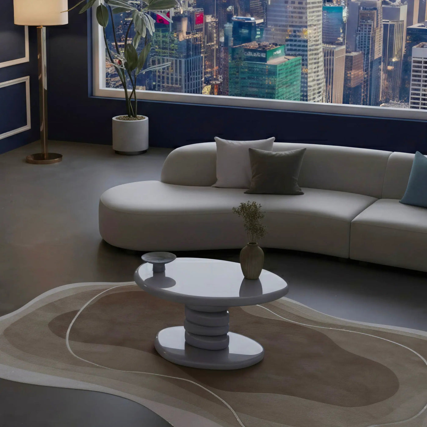 Cobblestone End Table by Unique Piece Furniture