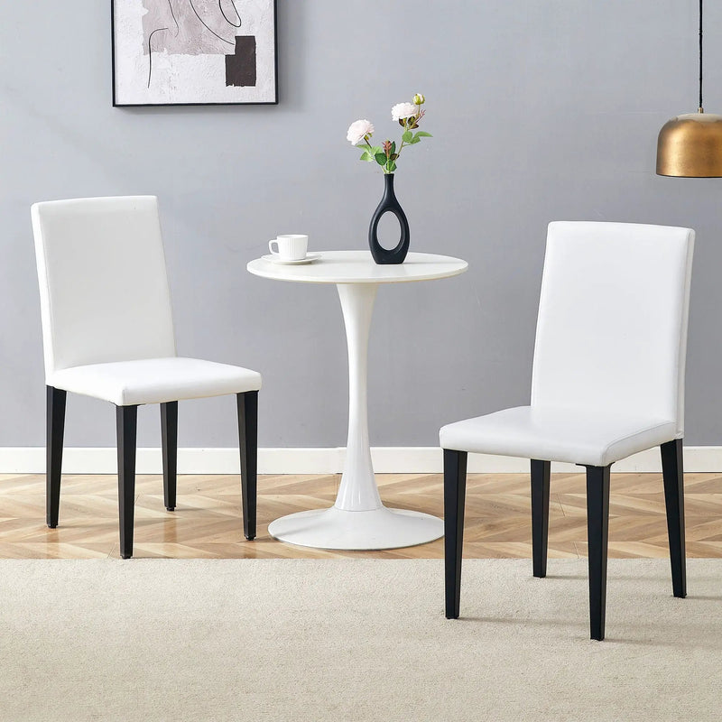 Versatile Dining Chairs With Comfortable Design And Metal Legs by HouseOfZazla