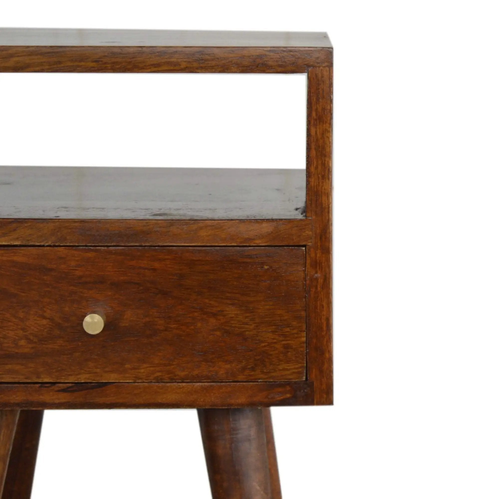 Solid Wood Mini Nightstand by HouseOfZazla