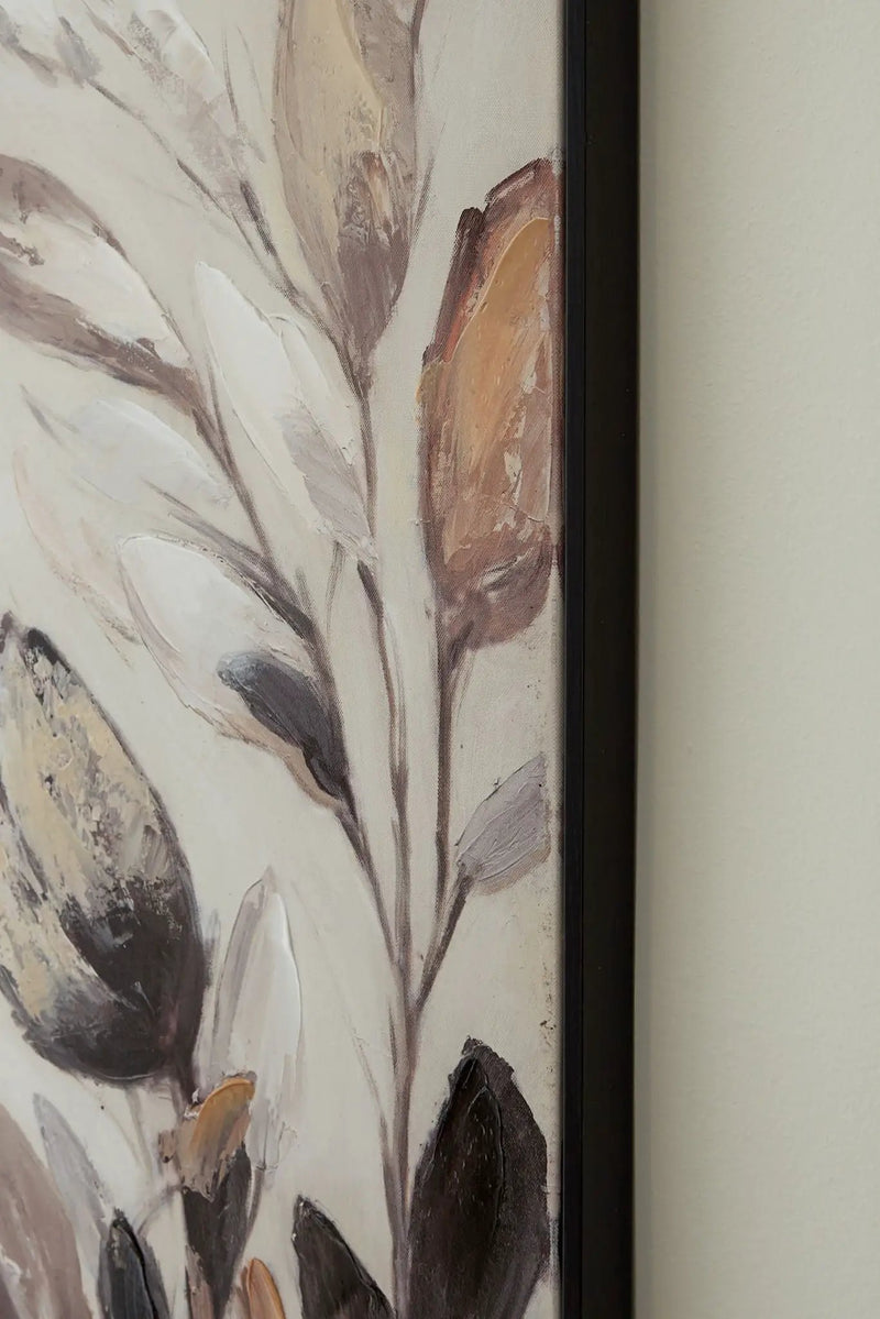 Trulow - Wall Art - Tan / Brown / Black by Unique Piece Furniture