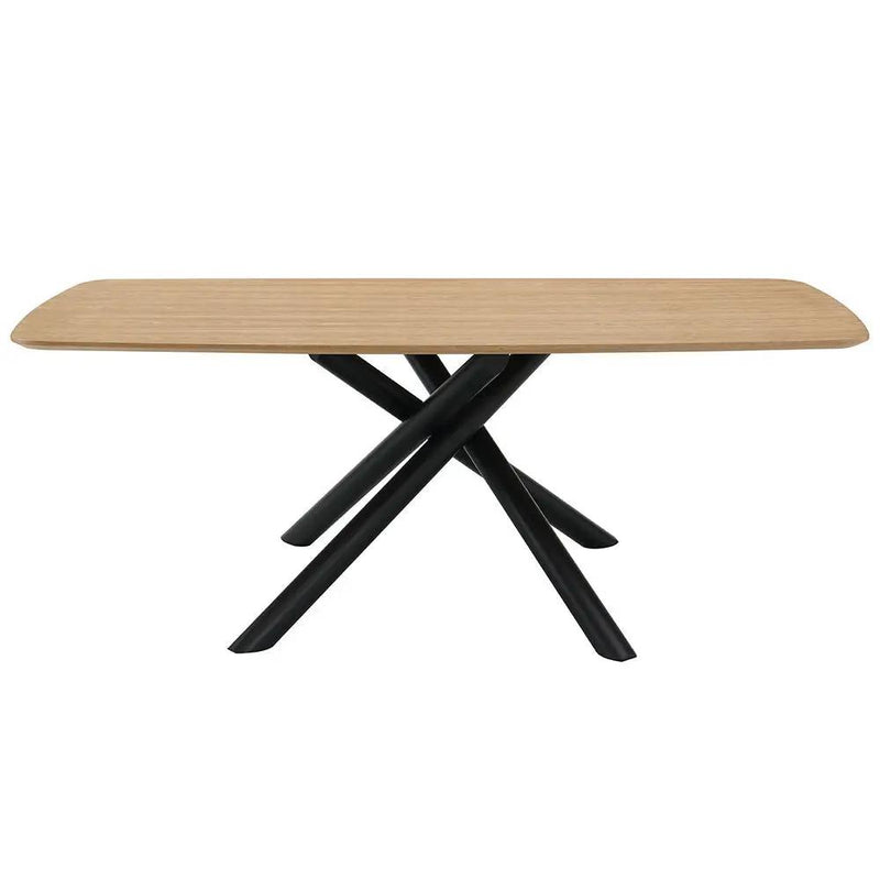 Lawton - Dining Table - Natural & Black by Unique Piece Furniture