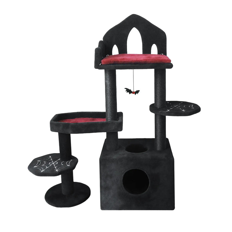 Black Gothic Cat Tree by HouseOfZazla