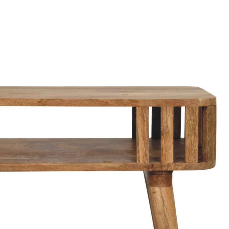 Slatted Console - Light Brown by HouseOfZazla