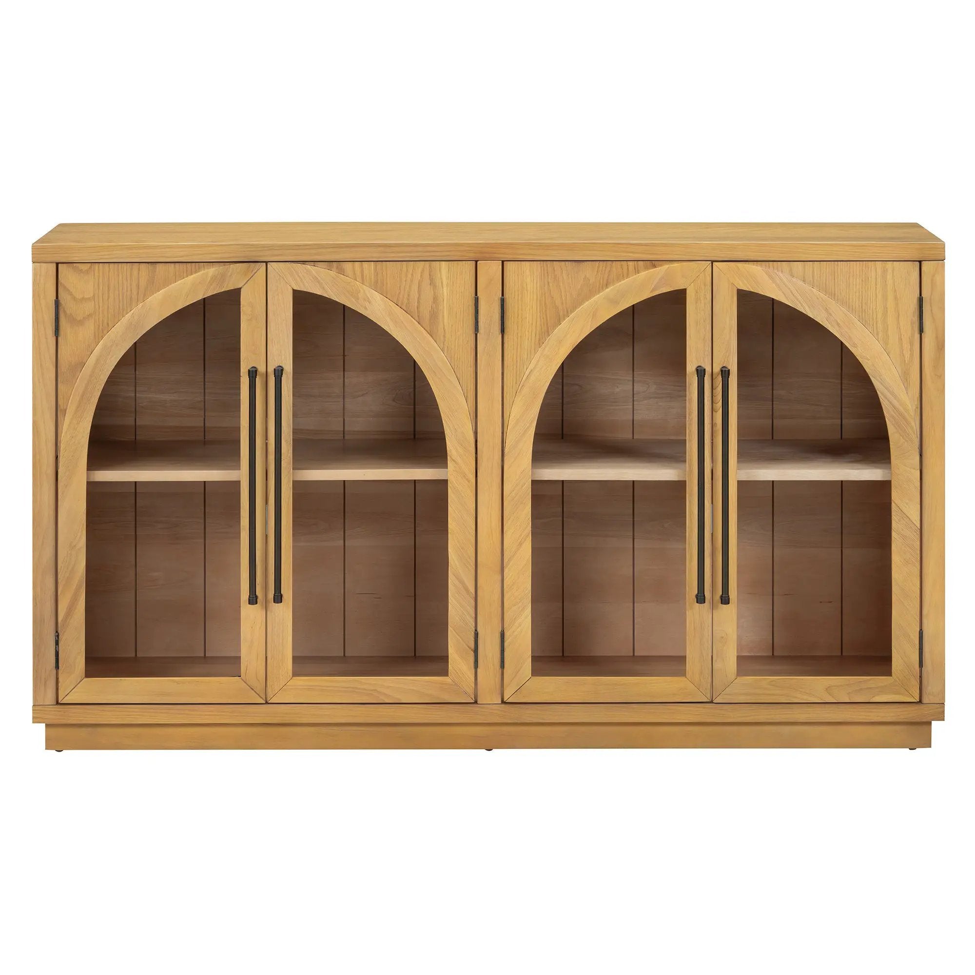 TREXM 4-Door Large Storage Sideboard Buffet Cabinet by HouseOfZazla