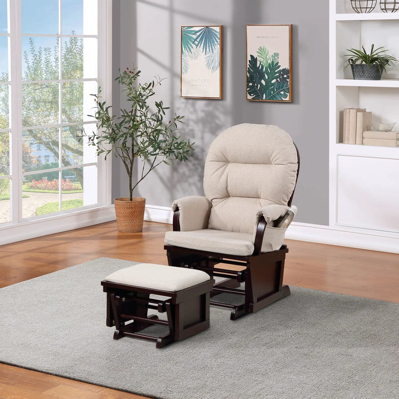 Madison - Glider & Ottoman by Unique Piece Furniture