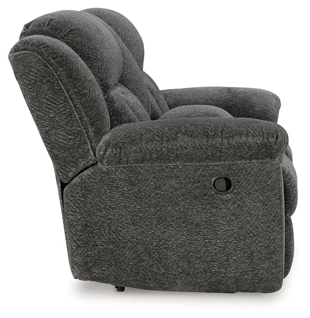 Frohn - Dbl Reclining Loveseat With Console by Unique Piece Furniture