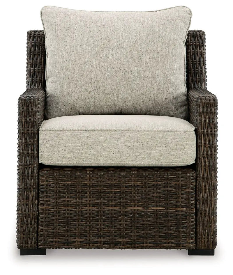 Brook Ranch - Lounge Chair With Cushion - Brown by Unique Piece Furniture
