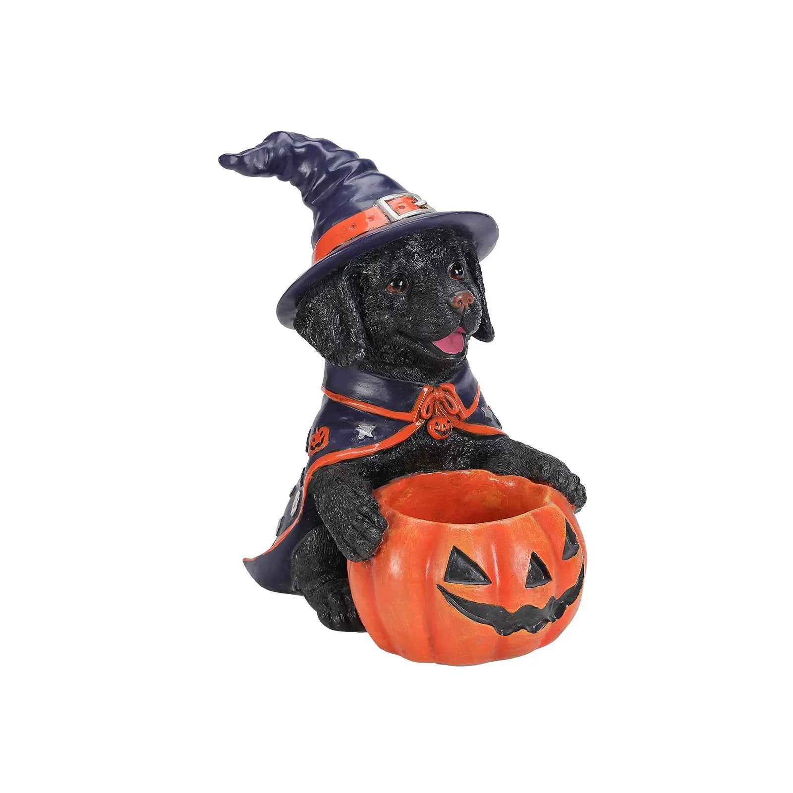 Halloween Labrador Puppy Statue by HouseOfZazla