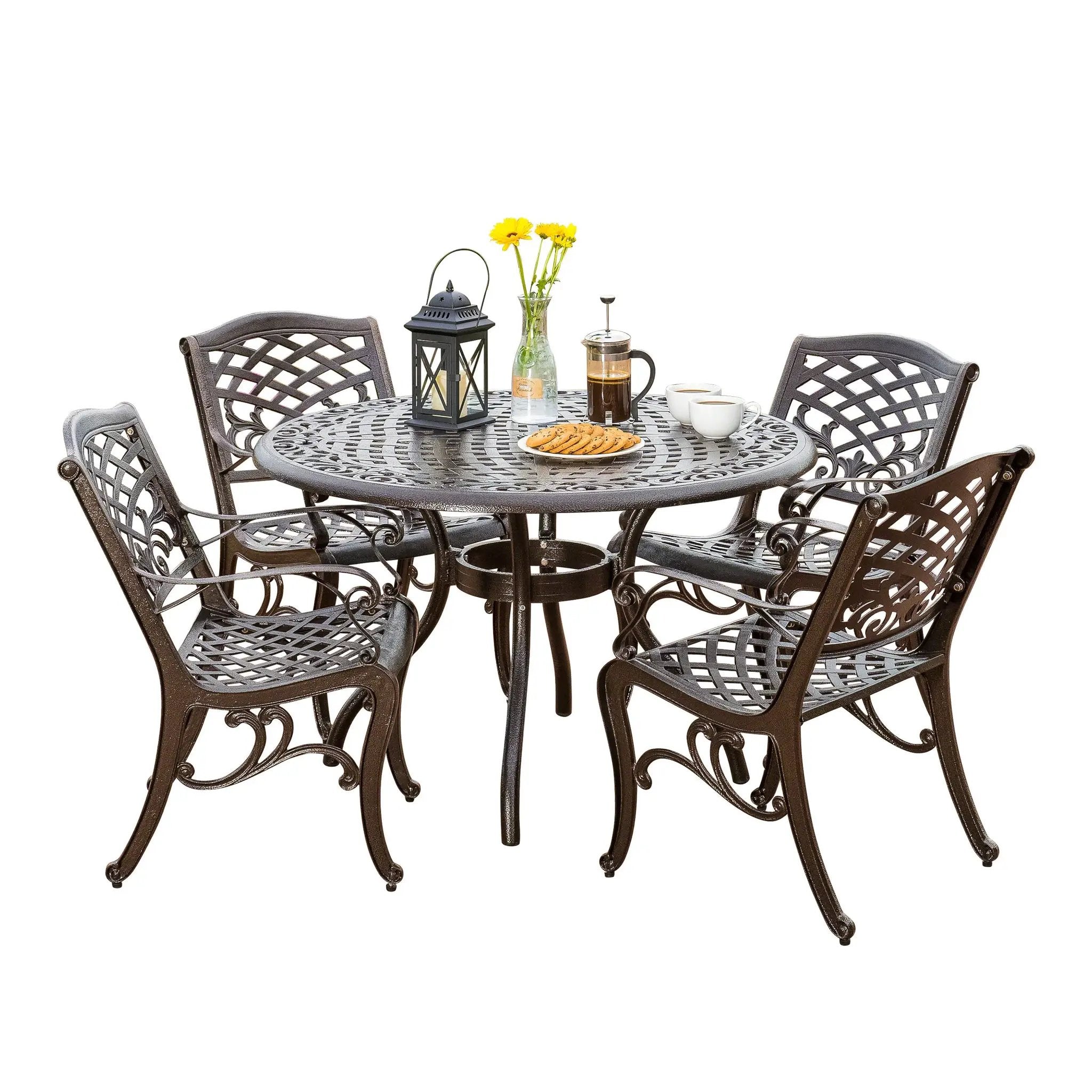 Chachere 5 Piece Dining Set by HouseOfZazla