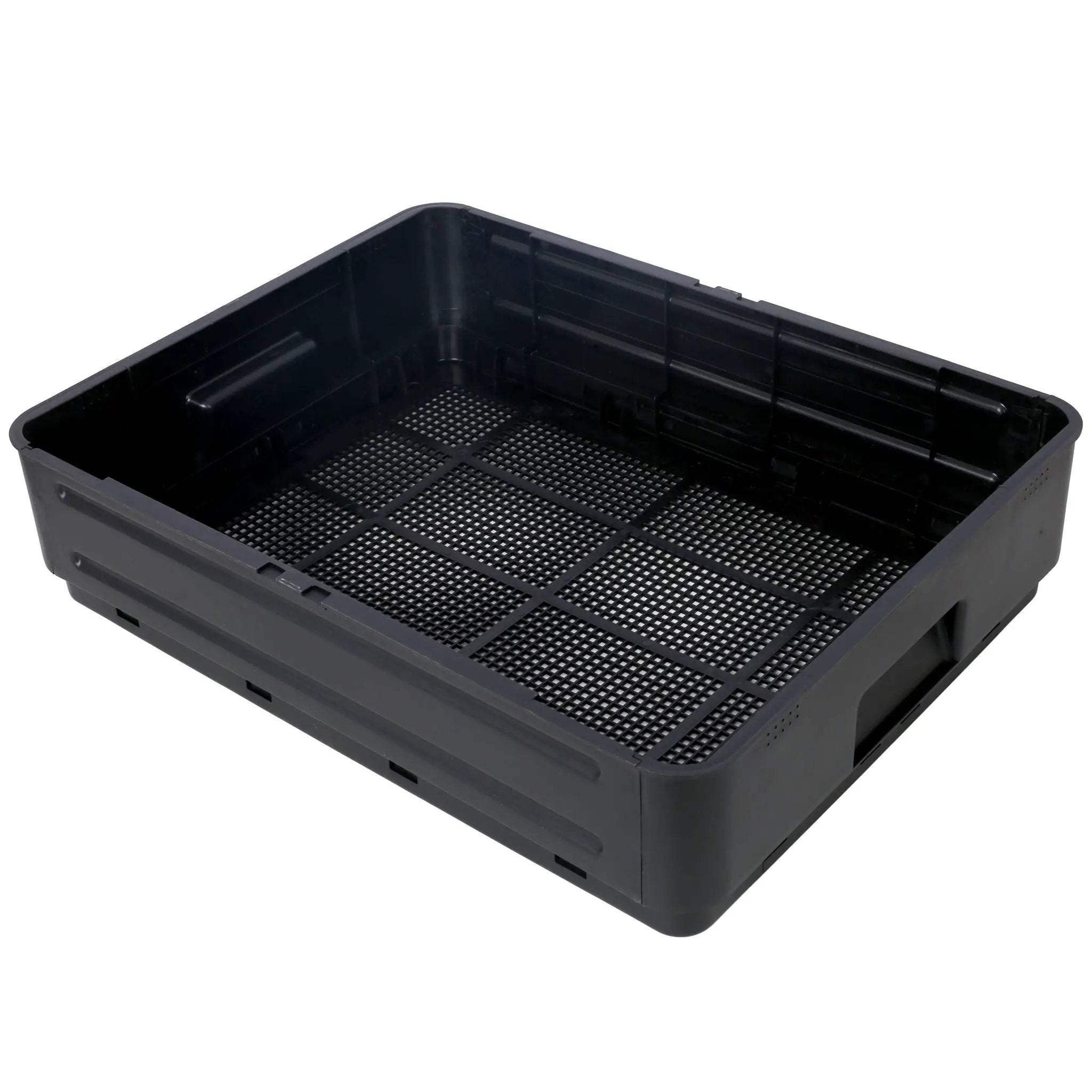 Durable 3 Tray Worm Farm Kit For Efficient Vermicomposting, 65L Capacity - Yellow / Black by HouseOfZazla