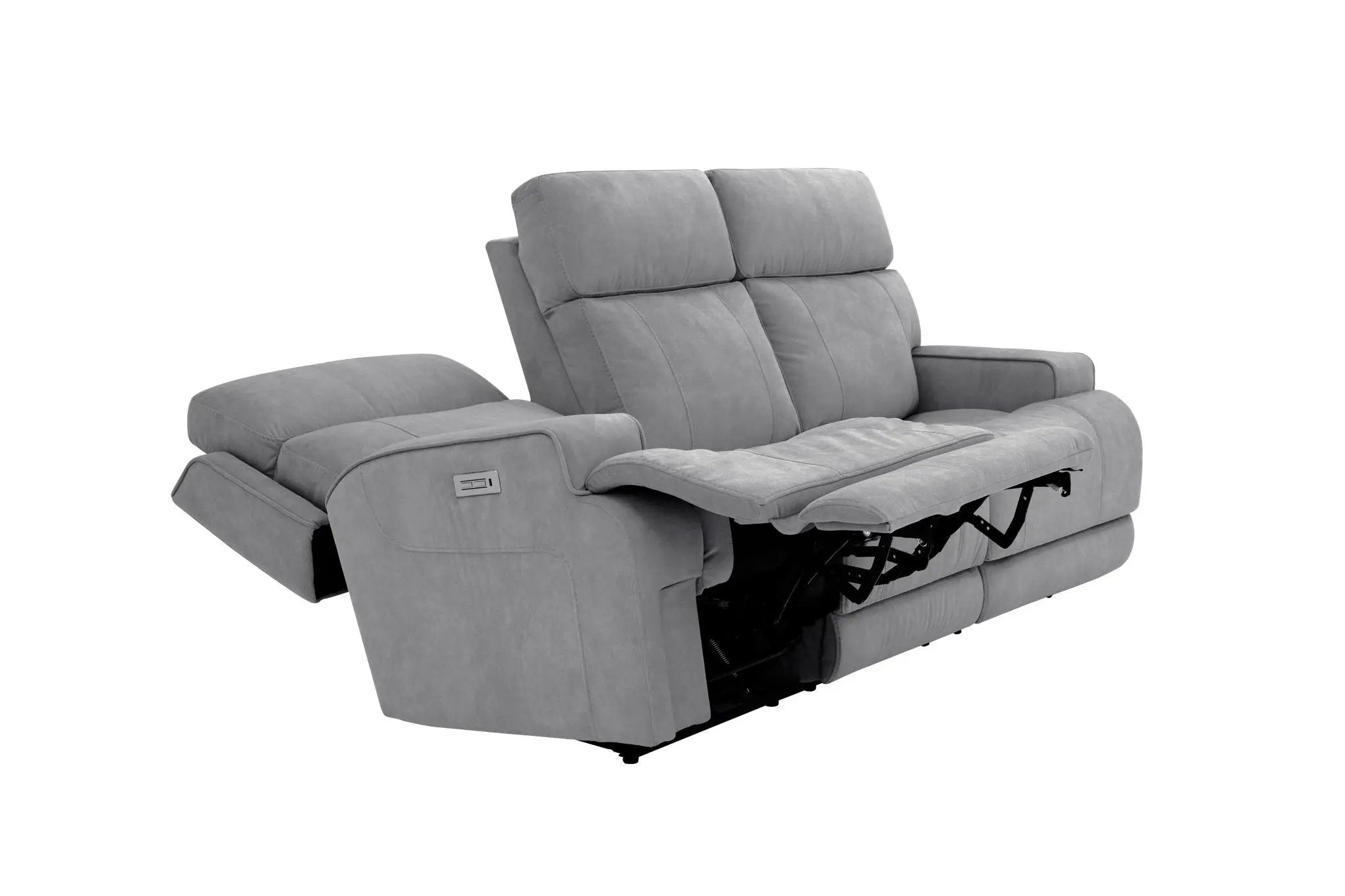 Ashbee - Power Sofa With Power Recline, Power Headrest, Zero Gravity And 3" Footrest Extension by Unique Piece Furniture