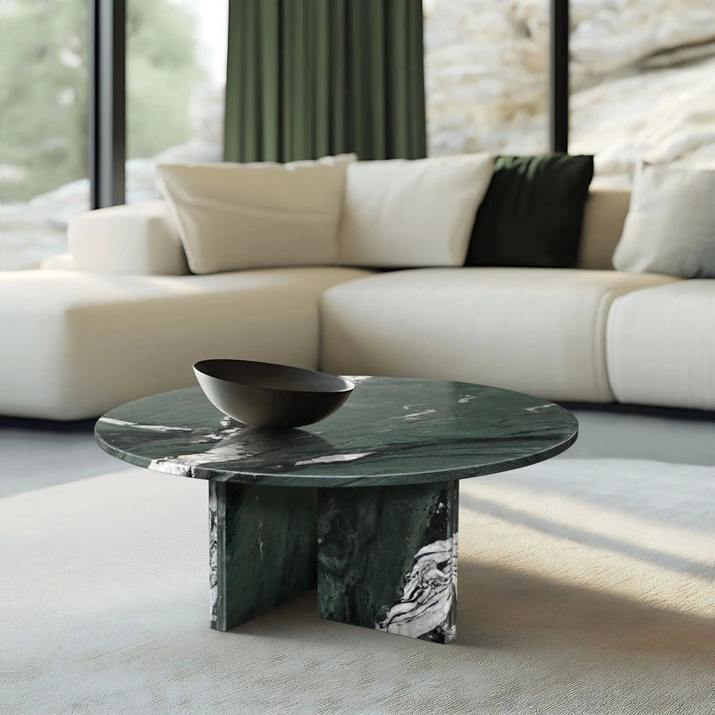 Luxury Coffee Table With Unique Veining, Unique Stone Design by Unique Piece Furniture