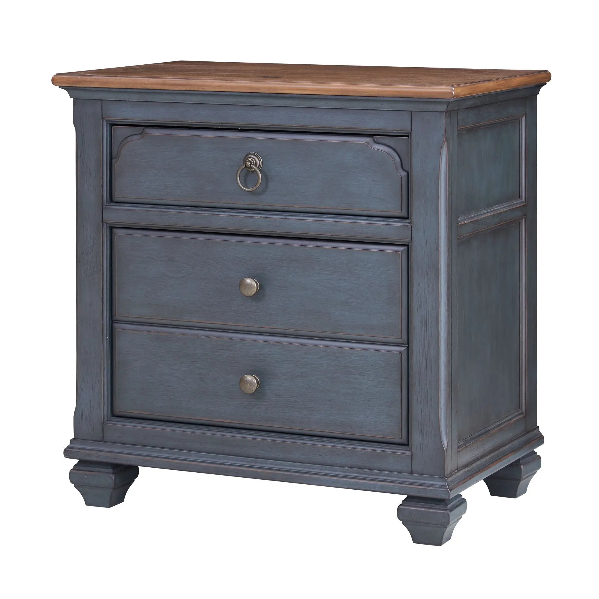 Nightstand - Blue by Unique Piece Furniture