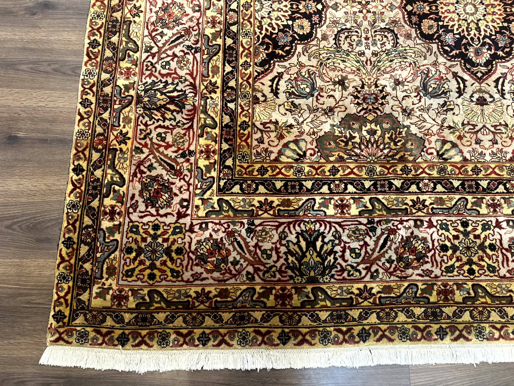 Indian Agra Rug 9x12, Fine Oriental Carpet by Jewel Rugs
