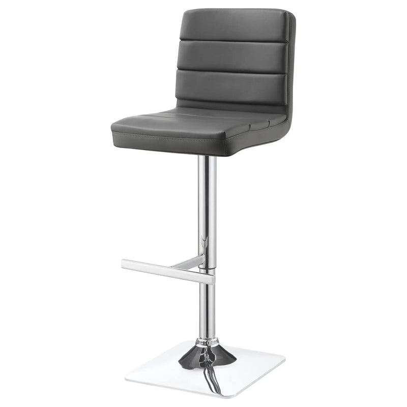 Adjustable Bar Stool (Set of 2) - Gray