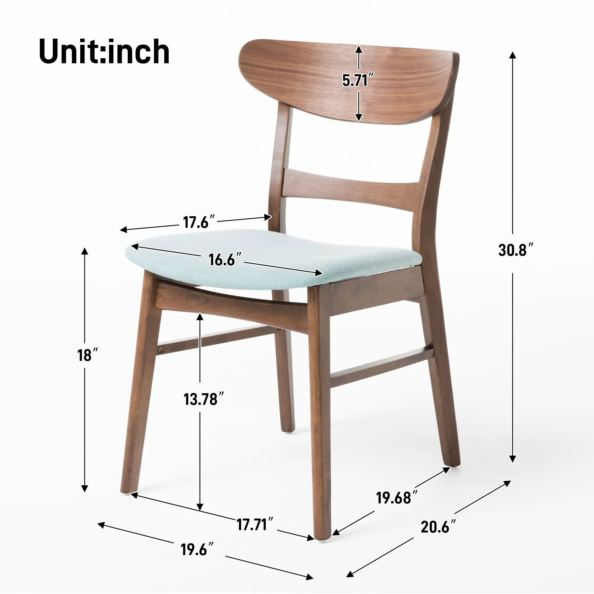 Dining Chairs With Cushioned Seat (Set of 2) by HouseOfZazla