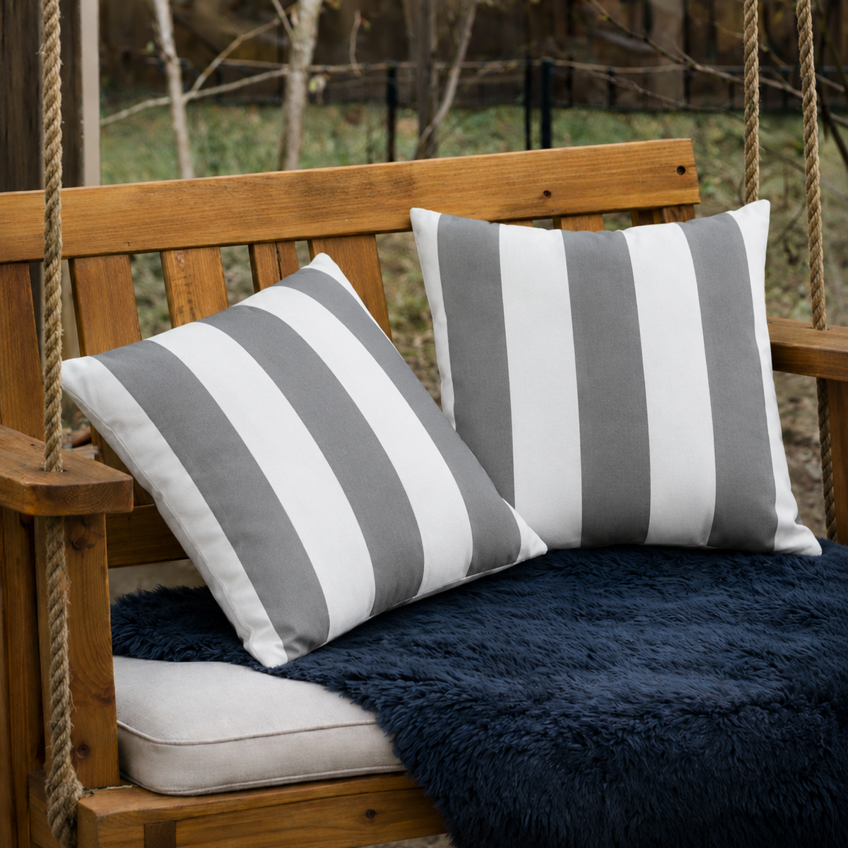 4 Pack Outdoor Pillow Covers - 18x18 Inch by HouseOfZazla