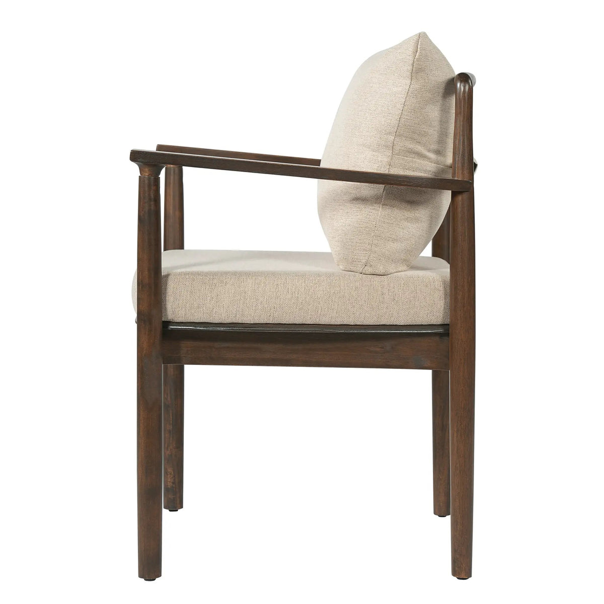7-Piece Dining Table Set, 71" Oval Rubber Wood Dining Table by HouseOfZazla