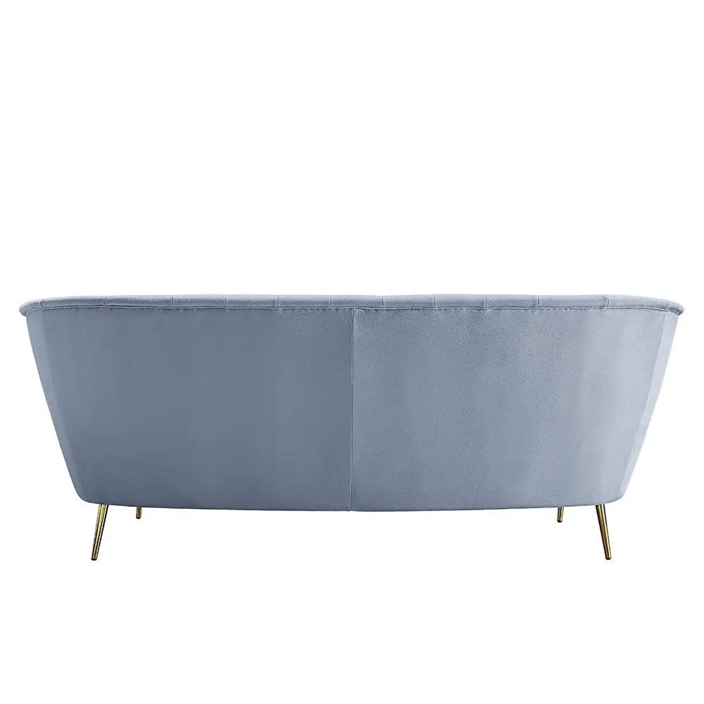 Bayram - Sofa - Light Gray Velvet by Unique Piece Furniture