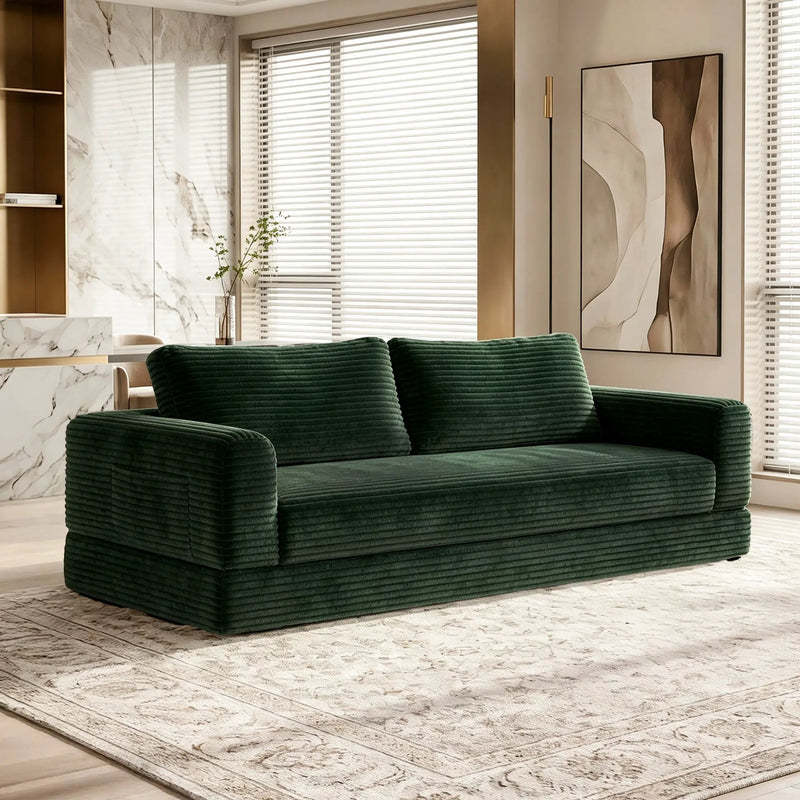 76 Inch Convertible Futon Sofa Bed by HouseOfZazla