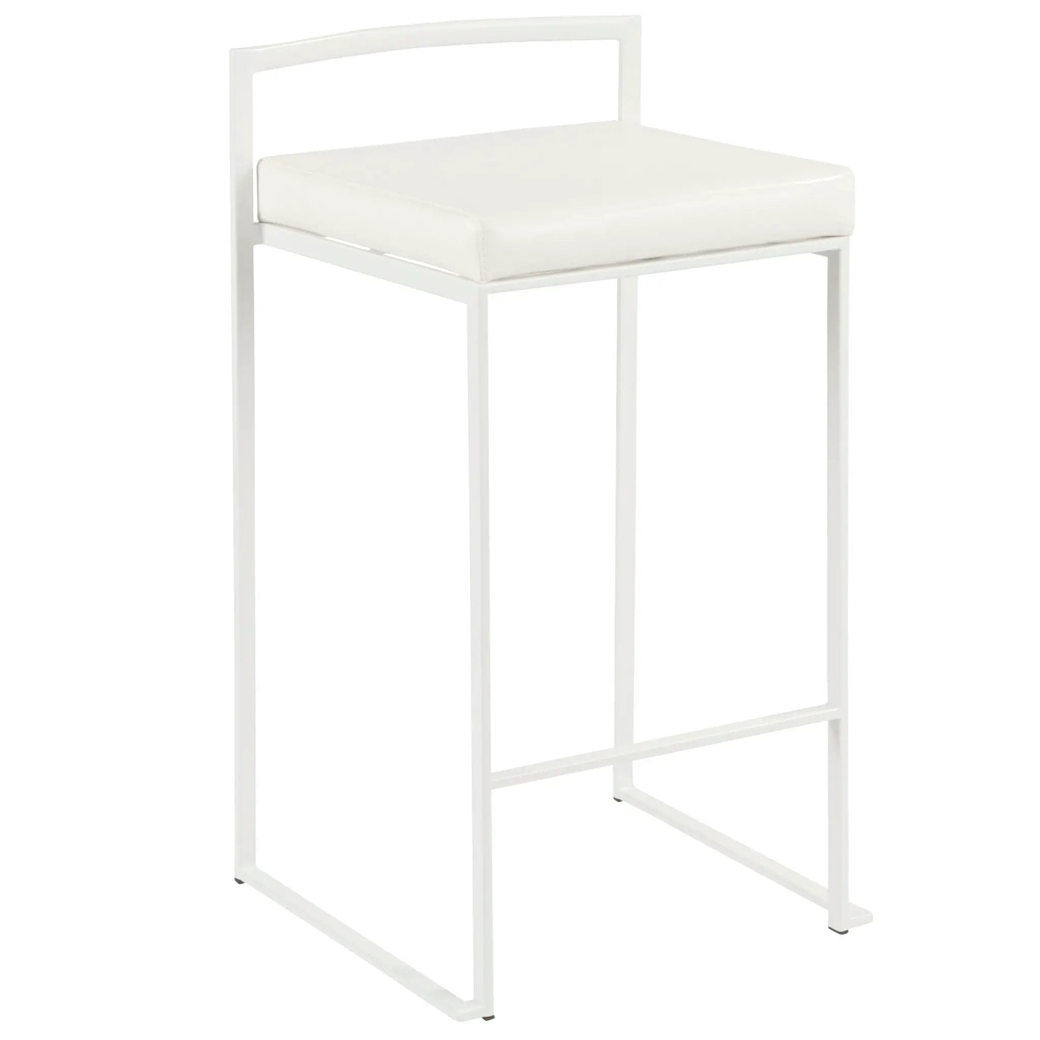 Fuji - Simple Elegance, Contemporary Stackable Counter Stool by HouseOfZazla