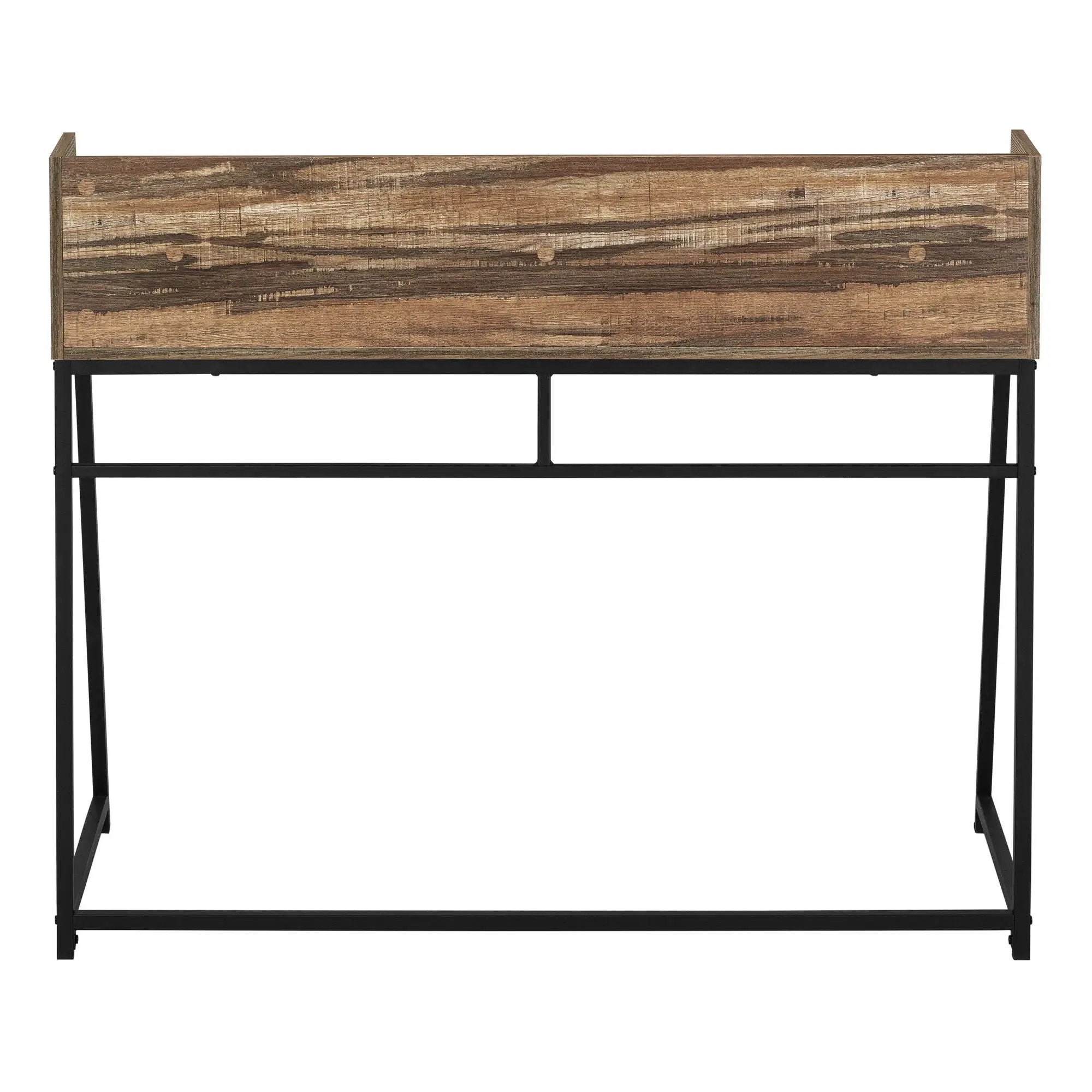 Computer Desk For Home Office, Laptop, Storage Shelves, Marble Look Contemporary & Modern by Unique Piece Furniture