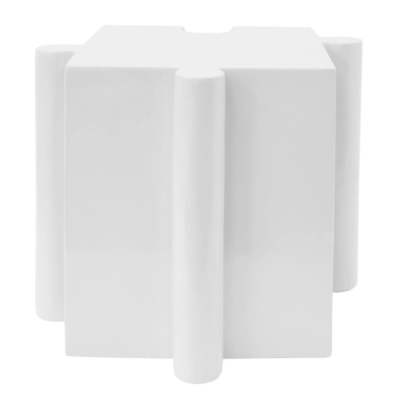 3-Piece Artistic Puzzle Table Set, Modular MGO Side Tables by HouseOfZazla