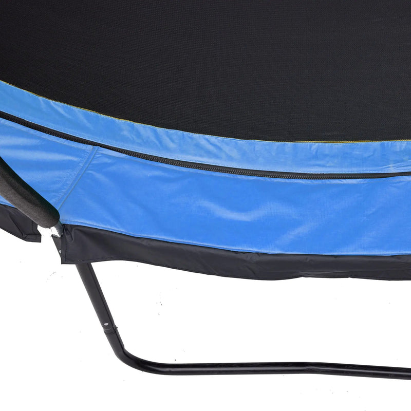 10 Ft Trampoline Inner Safety Net Elastic Ropes Version - Blue by HouseOfZazla