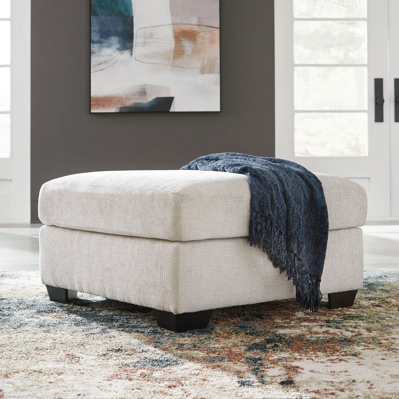 Aviemore - Oversized Accent Ottoman by Unique Piece Furniture