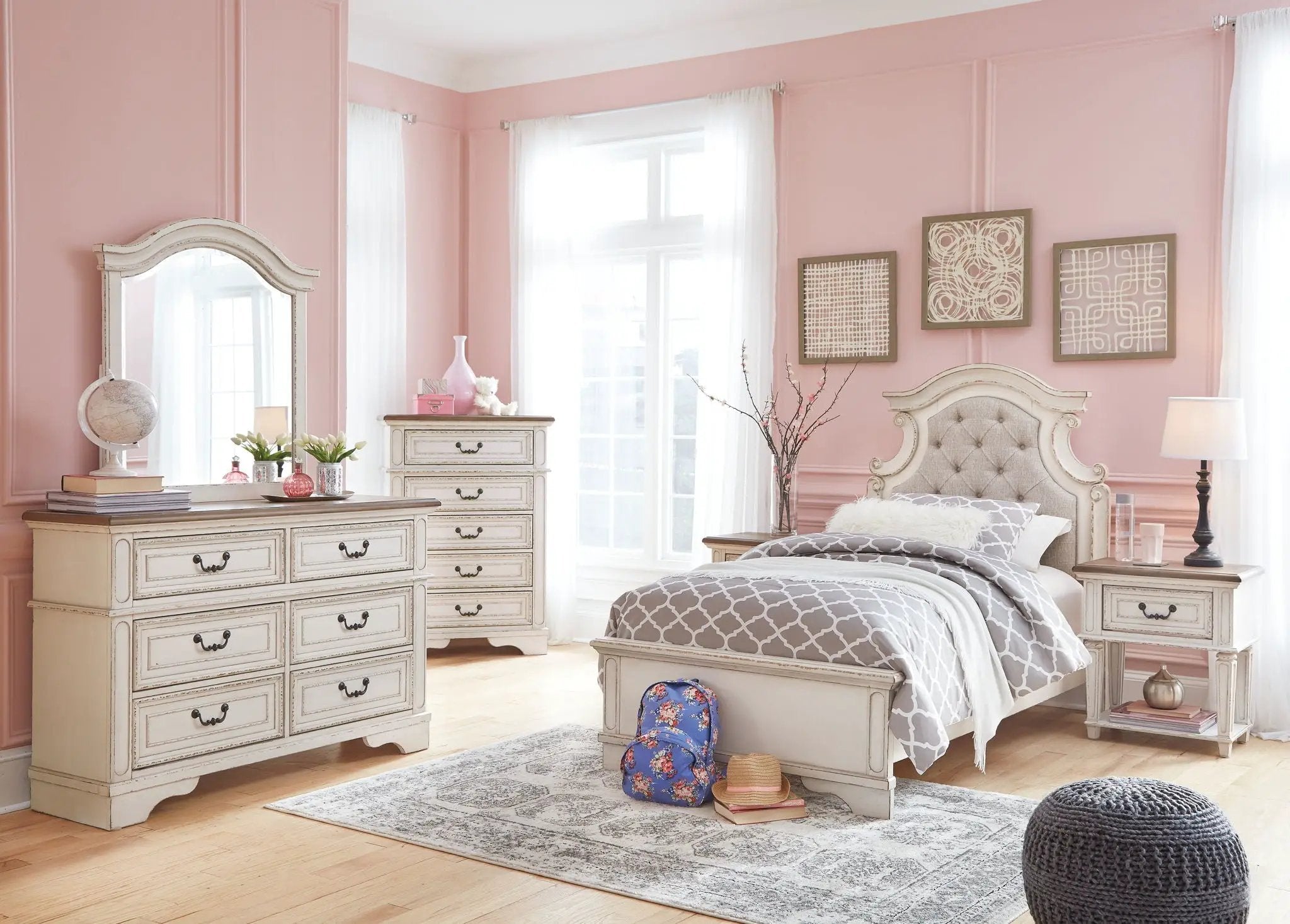 Realyn - Chest - Chipped White by Unique Piece Furniture