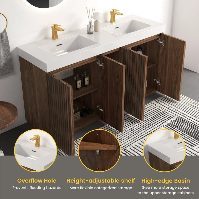 GALAN 60F Winston Bathroom Vanity by HouseOfZazla