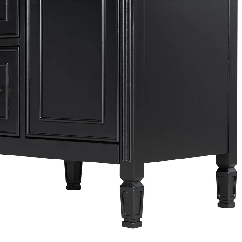 24-Inch Bathroom Vanity with Sink and Solid Wood Cabinet by HouseOfZazla