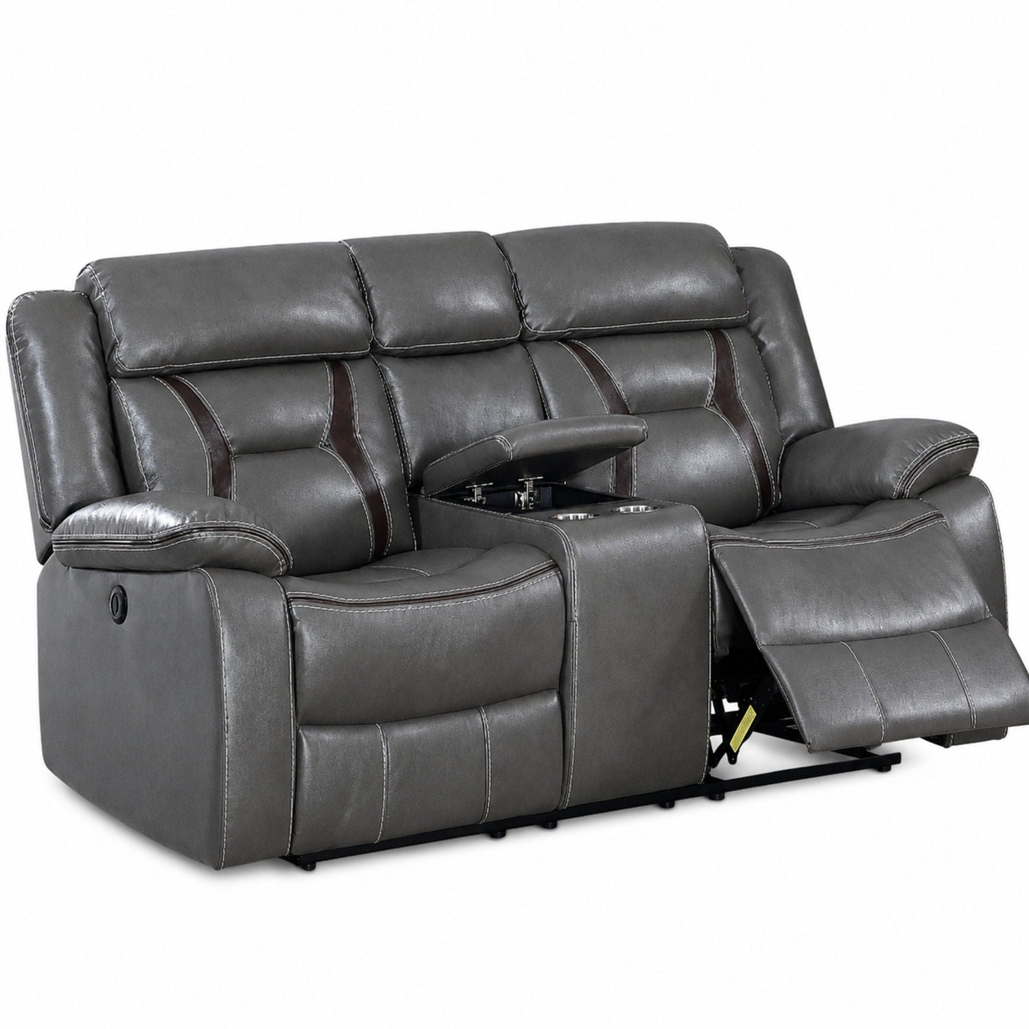Living Room Set With Pillow Armrest And Tufted Backrest by HouseOfZazla