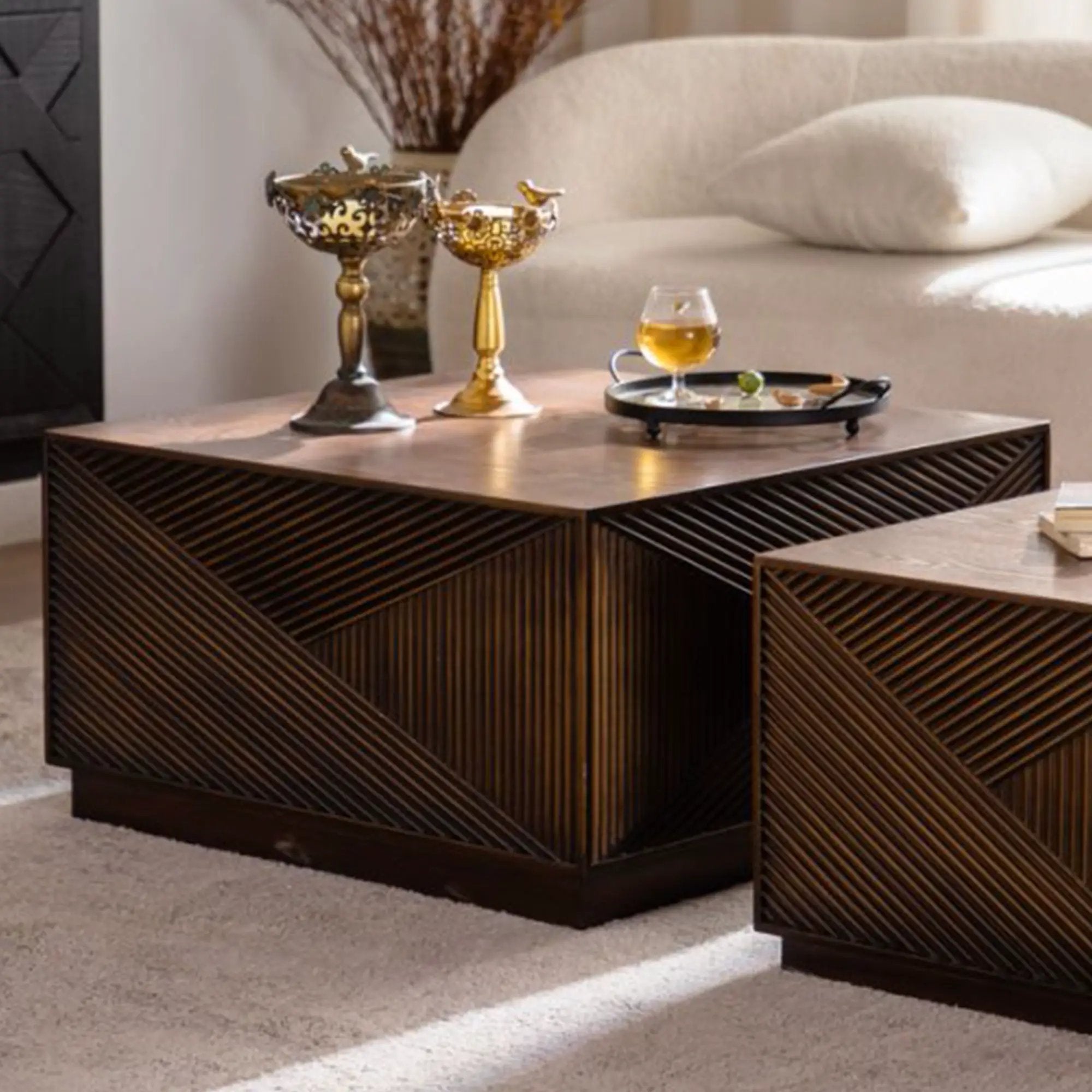 Modern Square Coffee Table by HouseOfZazla