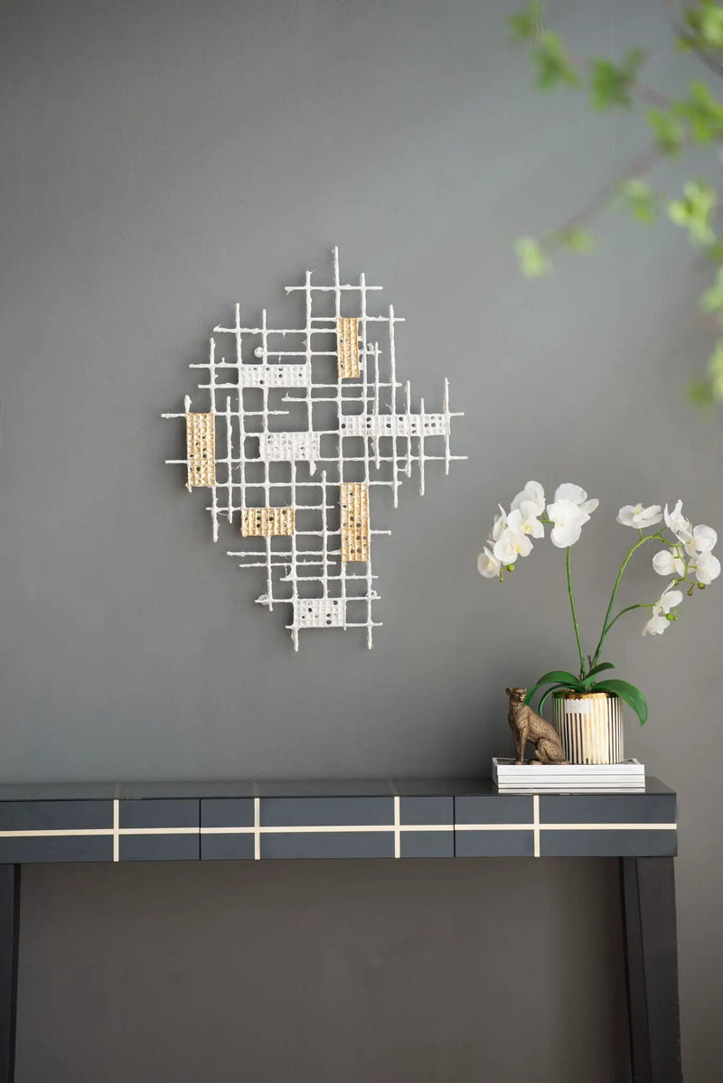 Wall Decor - White / Gold by Unique Piece Furniture