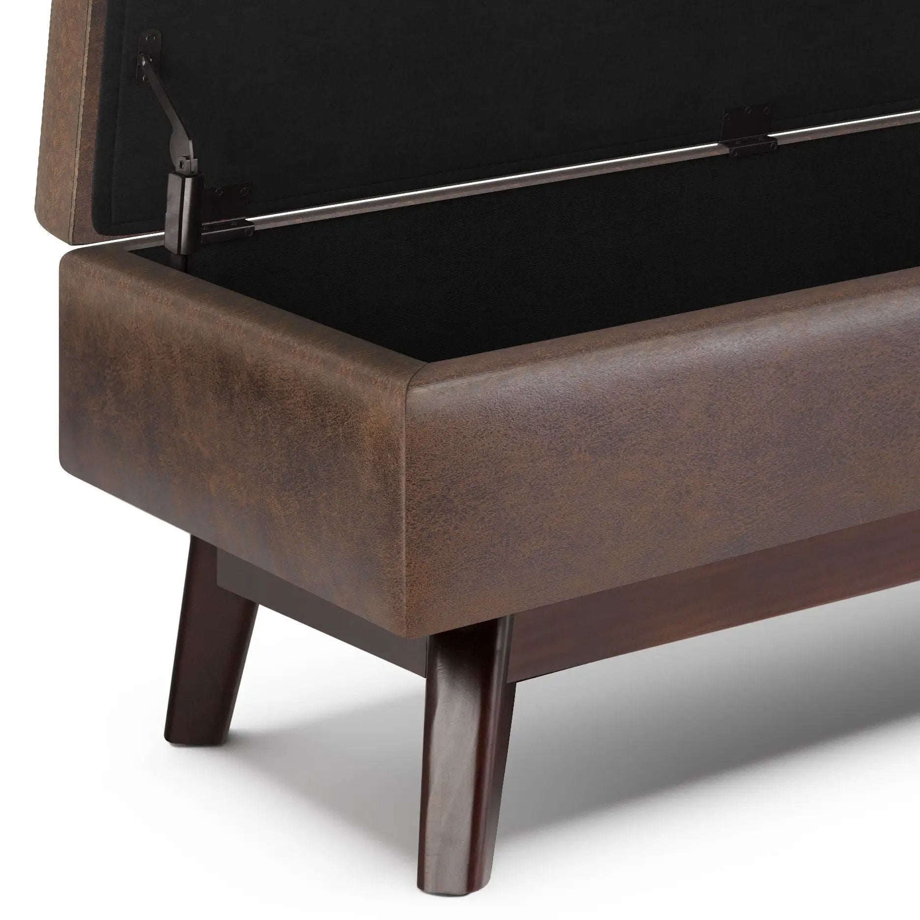 Owen - Upholstered Rectangular Storage Ottoman by HouseOfZazla
