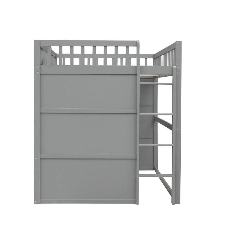Elegant House Loft Bed With Ladder