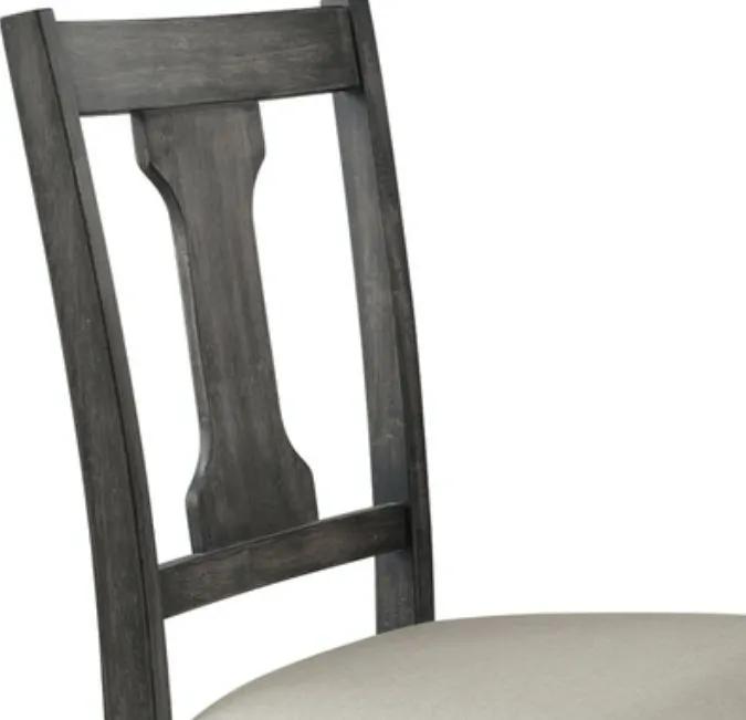 Wallace - Side Chair (Set of 2) - Tan / Weathered Gray by Unique Piece Furniture
