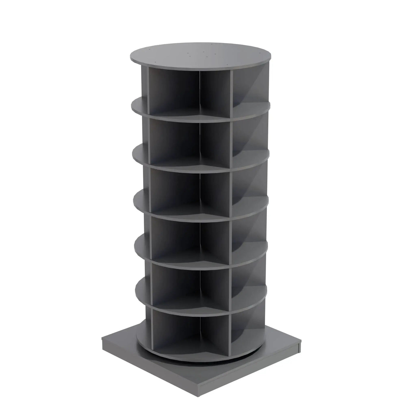 360 Rotating Shoe Cabinet 6 Layers by Unique Piece Furniture