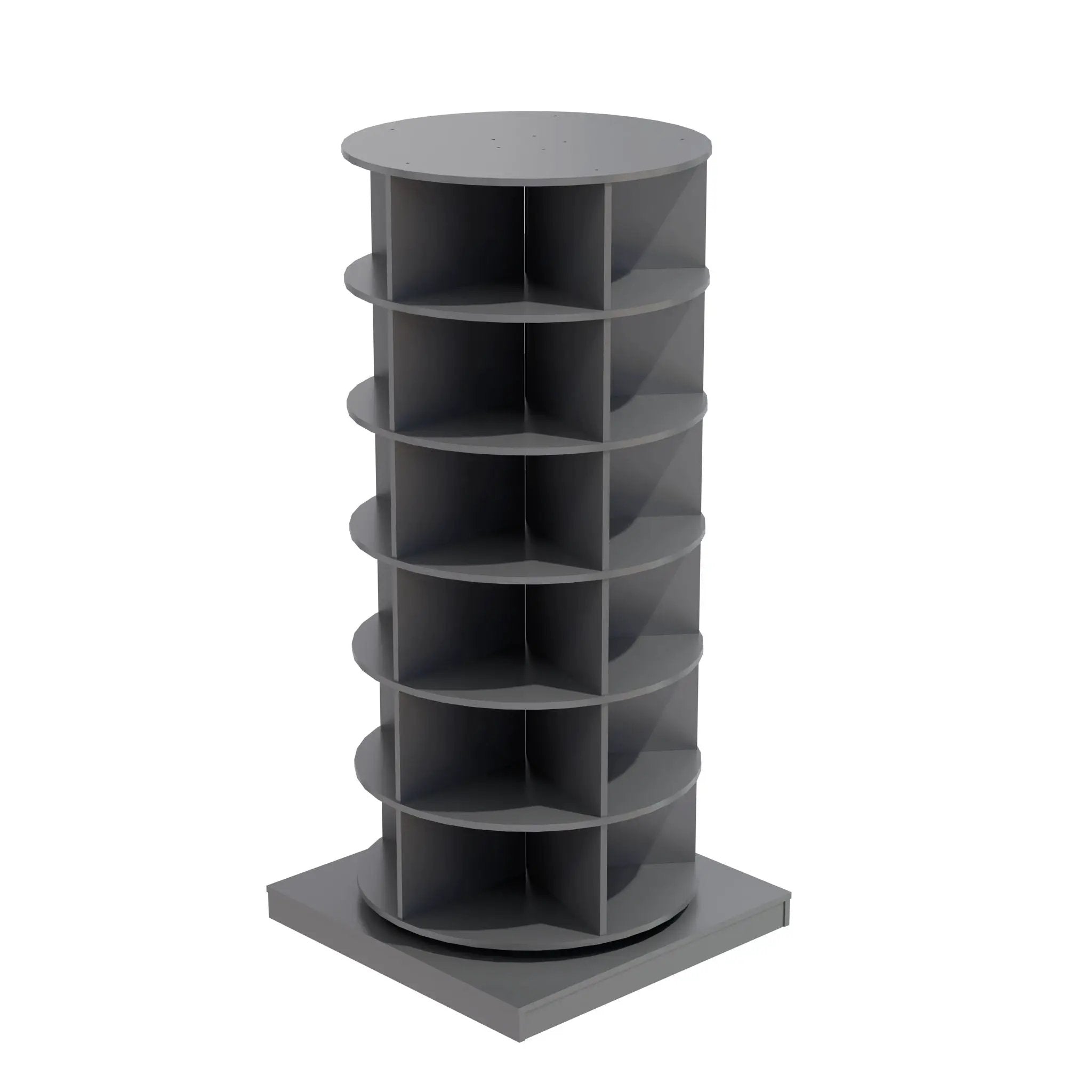 360 Rotating Shoe Cabinet 6 Layers by Unique Piece Furniture