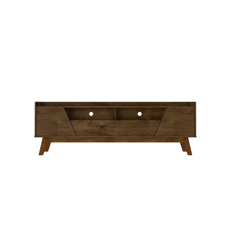 Marcus - TV Stand With 4 Shelves And Soft Close Doors by HouseOfZazla