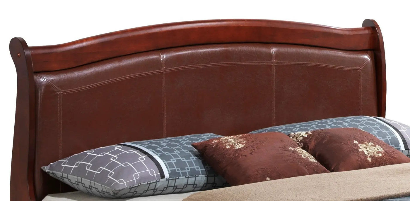 Panel Sleigh Bed Elegantly Crafted by HouseOfZazla