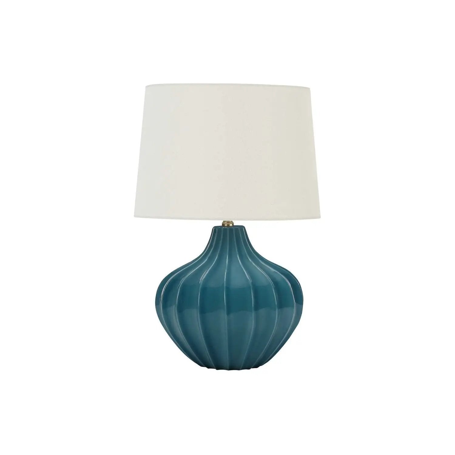 Lighting, Table Lamp, Ceramic, Transitional - Blue by Unique Piece Furniture