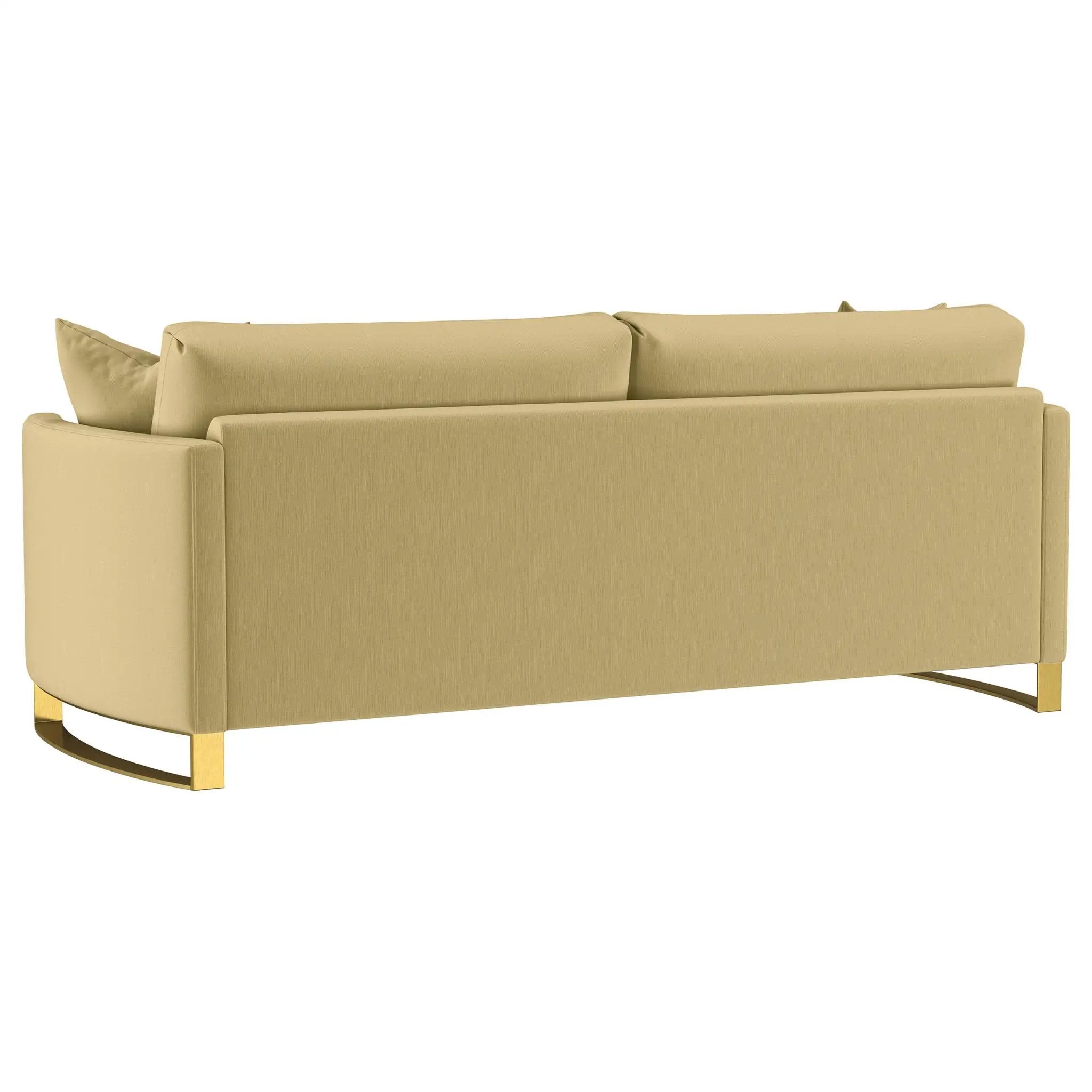 Corliss 3-piece Velvet Upholstered Sofa Set Camel by Unique Piece Furniture