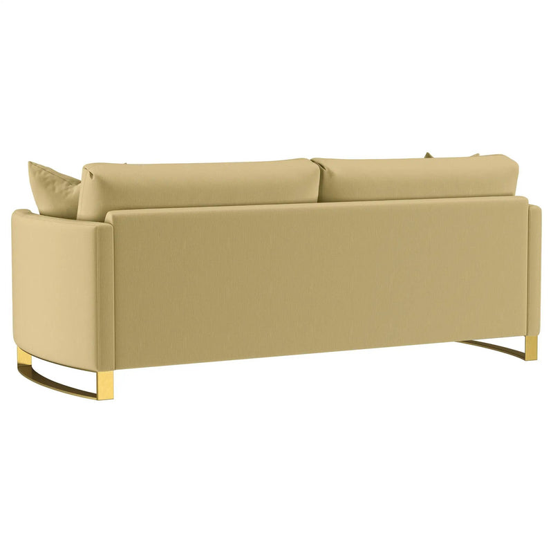 Corliss 3-piece Velvet Upholstered Sofa Set Camel by Unique Piece Furniture
