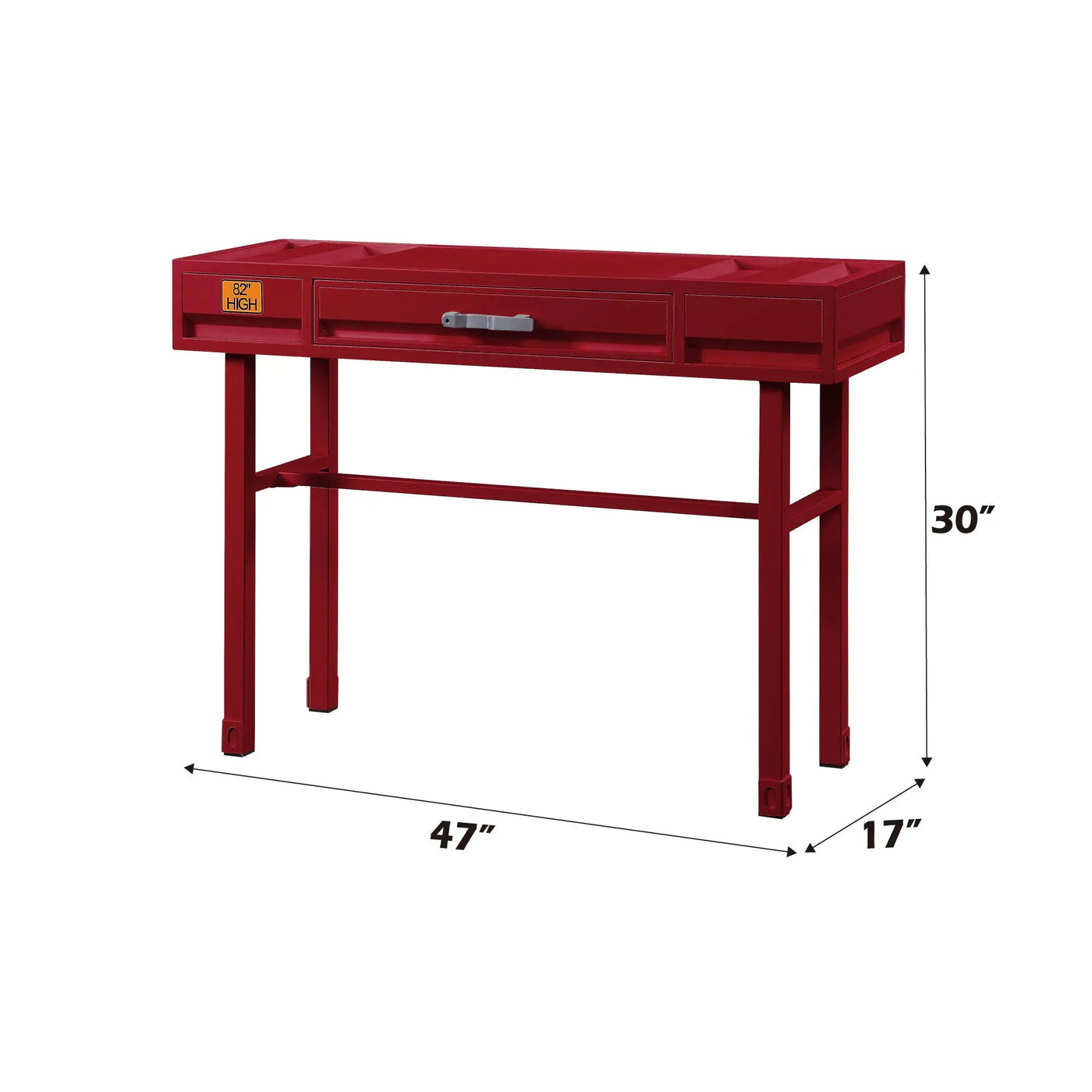 Cargo Vanity Desk With Functional Storage by HouseOfZazla
